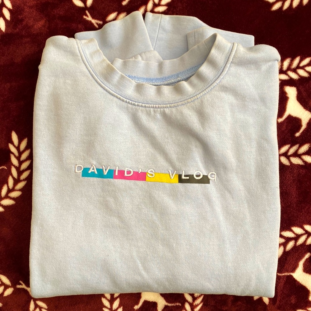 David’s Vlog Crewneck